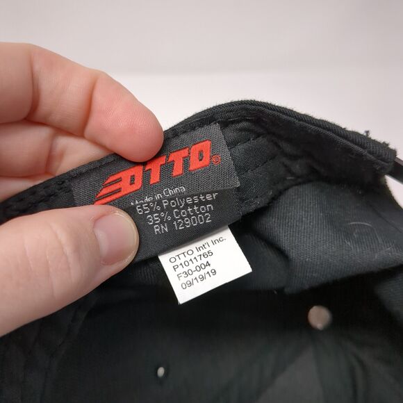 D'Arrigo California Snapback Hat Black OSFM Adjustable Embroidered Otto - Picture 9 of 9